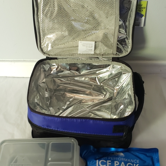 Artic Zone Insulated Lunch Box 4 pcs Bento Box - Picture 5 of 8